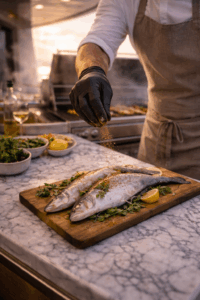 Food as Connection in yachting greece